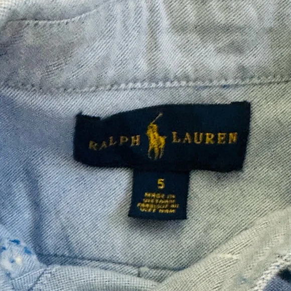 Ralph Lauren Light Blue kid’s Shirt - Picture 4 of 4